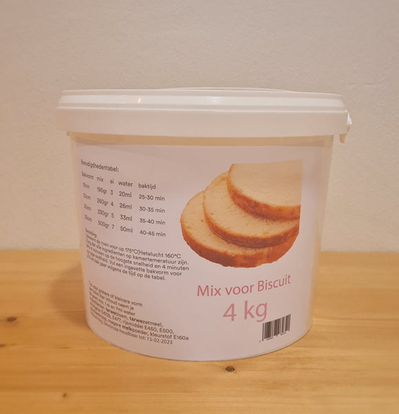 Bake-It Mix voor Biscuit 4kg