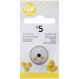 Wilton Decorating Tip #005 Round Carded