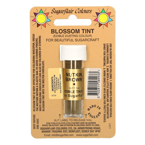 Sugarflair Dusting Colour Nutkin Brown, 7ml