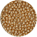 FunCakes Crispy Choco Pearls Metallic Gold 60g