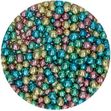 FunCakes Crispy Choco Pearls Metallic Harlequin 60g