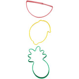 Wilton Cookie Cutters Pineapple/Watermelon/Lemon Set/3