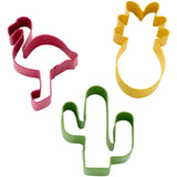 Wilton Cookie Cutter Tropical Set/3