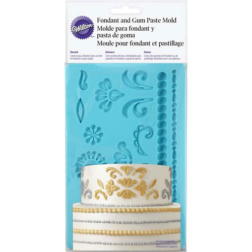 Wilton Fondant & Gum Paste Mould Damask