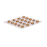 FunCakes Edible Jelly Diamonds Pearl Gold pk/20
