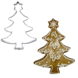 BNC Uitsteker Kerstboom met Ster RVS 7,5cm