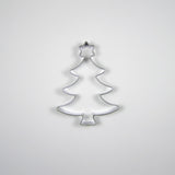 BNC Uitsteker Kerstboom met Ster RVS 7,5cm