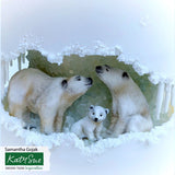 Katy Sue Mould Polar Bear Family