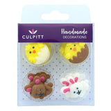 Culpitt Suikerdecoratie Konijn en Kuiken 12st