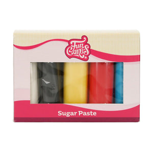 FunCakes Rolfondant Multipack Primary Colours 5x100 g