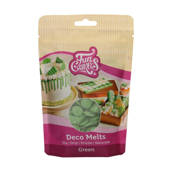 FunCakes Deco Melts Groen 250g