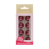 FunCakes Chocolate Balls Red Set/8