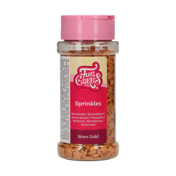 FunCakes Sterren Goud 60 g