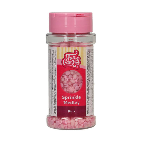 FunCakes Sprinkle Medley Roze 70g