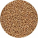 FunCakes Sugar Pearls Small Vintage Gold 80 g