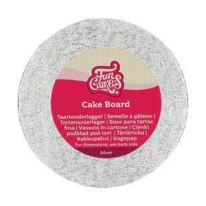 FunCakes Cake Board Rond Ø15 cm Zilver