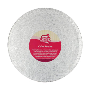 FunCakes Drum Zilver Rond Ø22,5cm