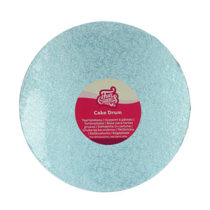 FunCakes Drum Rond Ø25cm Baby Blauw