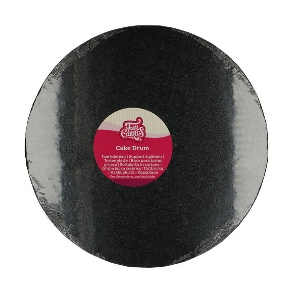 FunCakes Cake Drum Rond Ø30,5 cm Zwart