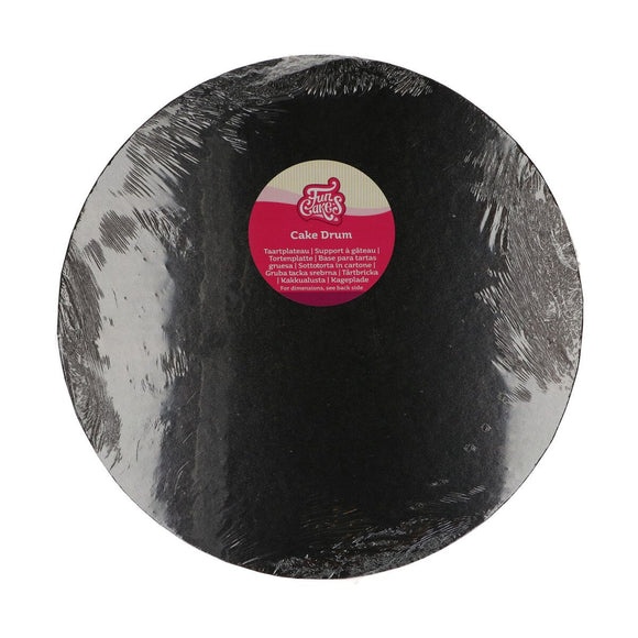 FunCakes Cake Drum Rond Ø35,5 cm Zwart