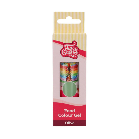 FunCakes Kleurgel Olijf 30g