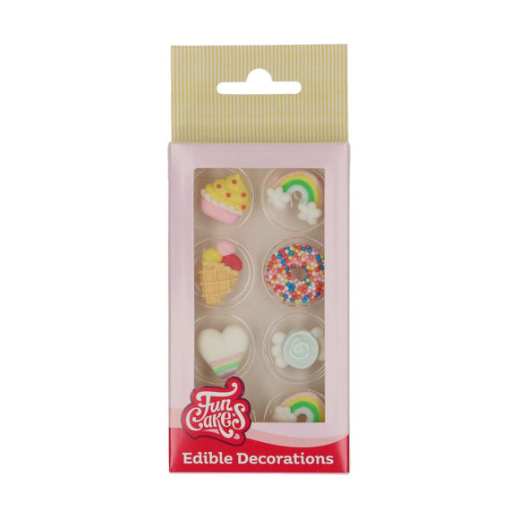 FunCakes Suikerdecoraties Sweet Celebrations Set/8