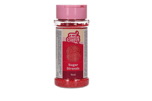 FunCakes Sugar Strands Rood 80 g