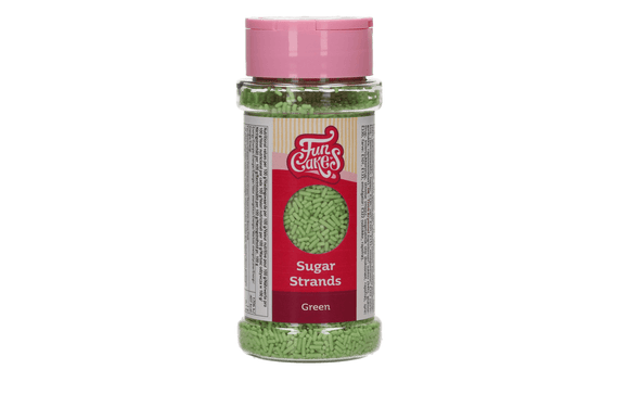 FunCakes Sugar Strands Groen 80 g