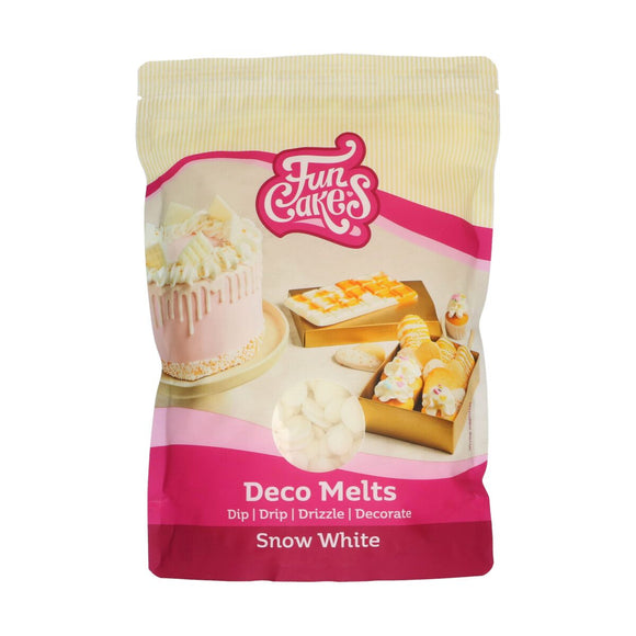FunCakes Deco Melts Sneeuw Wit 1kg