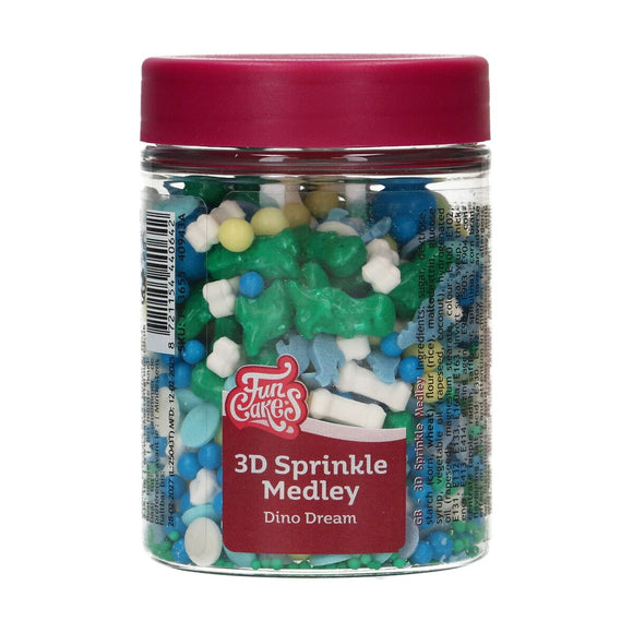 FunCakes 3D Sprinkle Medley Dino Dream 70g
