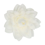 FunCakes Edible Wafer Flowers Deluxe Dahlia White Large pk/1