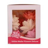 FunCakes Edible Wafer Flowers Deluxe Lotus Mix Medium pk/10