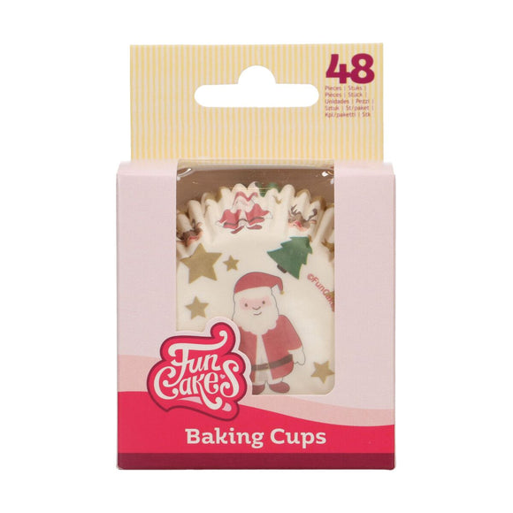 FunCakes Baking Cups Christmas pk/48