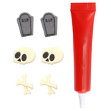 PME Halloween Cupcake Decoratiekit Griezelig Kerkhof Set/7