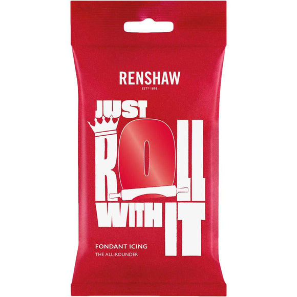 Renshaw Rolfondant Pro 250g  Poppy Red