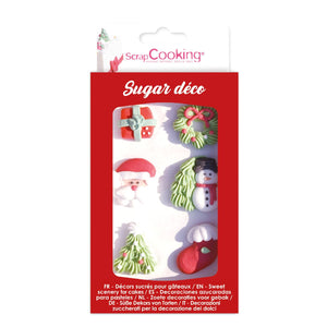 ScrapCooking Sugar Decorations Christmas pk/6