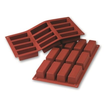 Siliconen Bakvorm Cake Mini 79x29x30mm (12)