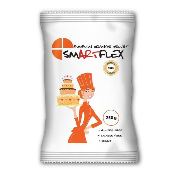 Smartflex Fondant Pompoen Oranje Velvet 250g