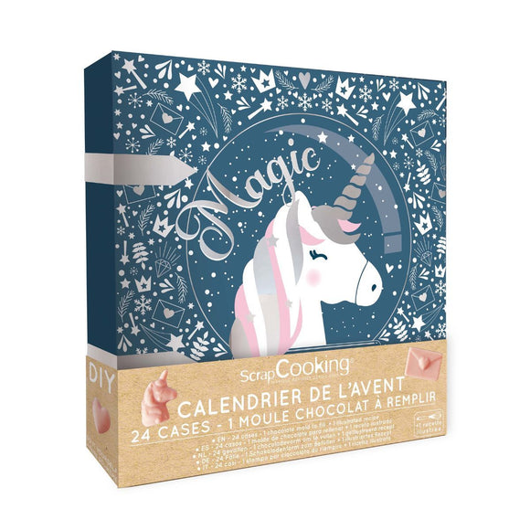 Scrapcooking DIY Advent Calendar Eenhoorn