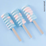 Simply Making Cakesicle Sticks pk/10 Glanzend Zilver 76mm