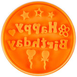 Städter Plunger Cutter Happy Birthday Ø6,5cm