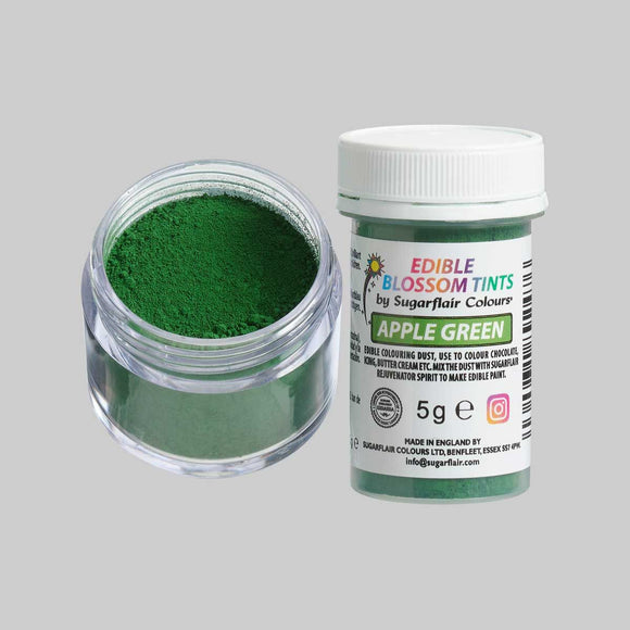 Sugarflair Blossom Tint Dust Apple Green 5g
