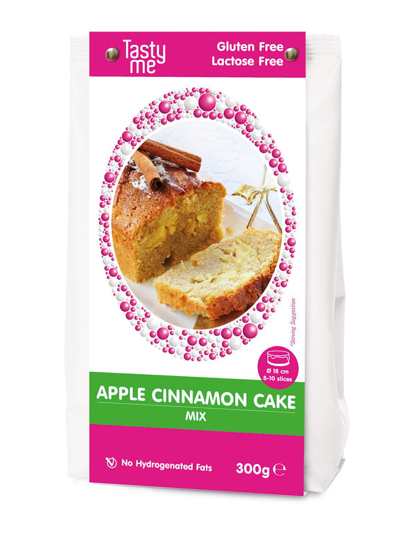 Tasty Me Apple cinnamon cake mix 300g Glutenvrij/Lactosevrij