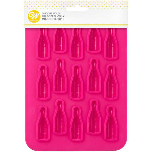 Wilton Silicone Candy Mould Sparkling Wine Bottle