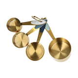 Wilton Maatbekers Goud Set/4