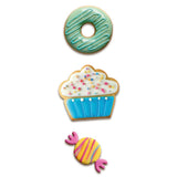 Wilton Koekjesuitsteker Donut/Cupcake/Snoep set/3