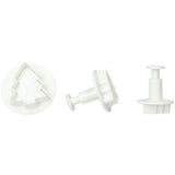 Wilton Plunger Cutter Kerstboom Set/3
