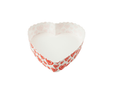 Bakvorm Hart 13x13,3x3,5 met hartjes motief