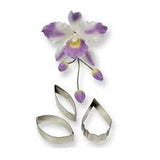 PME Cattleya Orchid Flower Petal Cutter Set 3 stuks