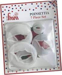 FMM Poinsettia Cutter set 7 stuks